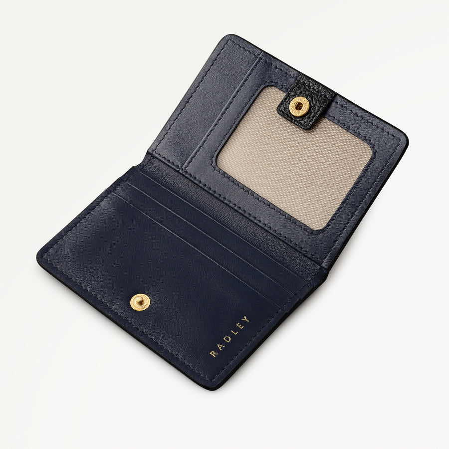 Radley Authentic Leather Small  Card Holder in Black - 112827