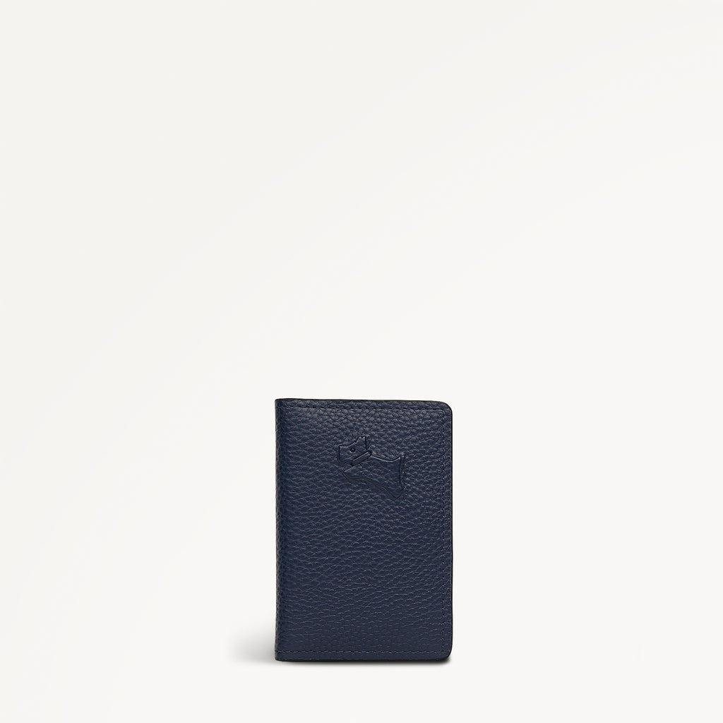 Radley Authentic Leather Small  Card Holder in Ink - 112828