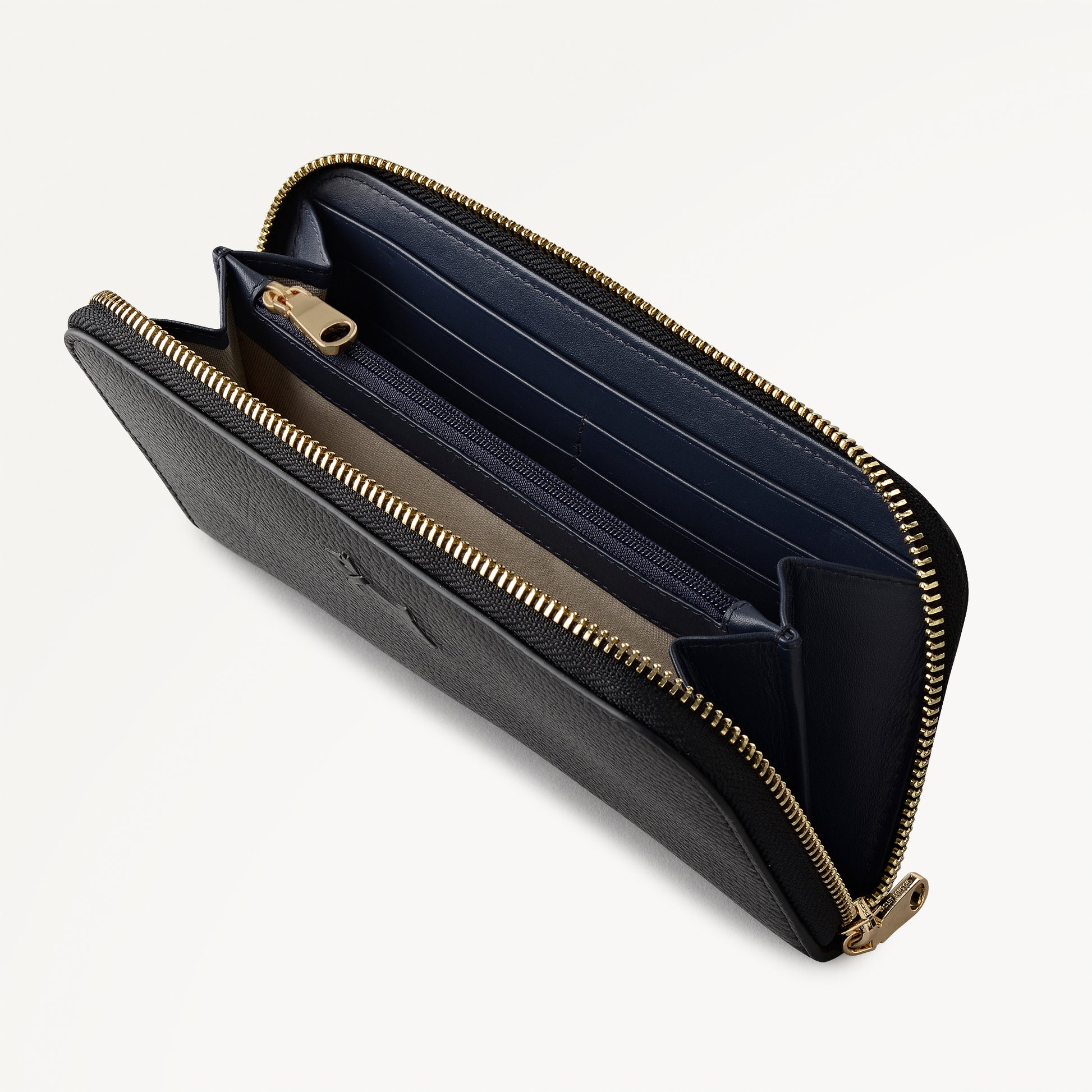 Radley Authentic Leather Large Zip Around Wallet in Black - 112830