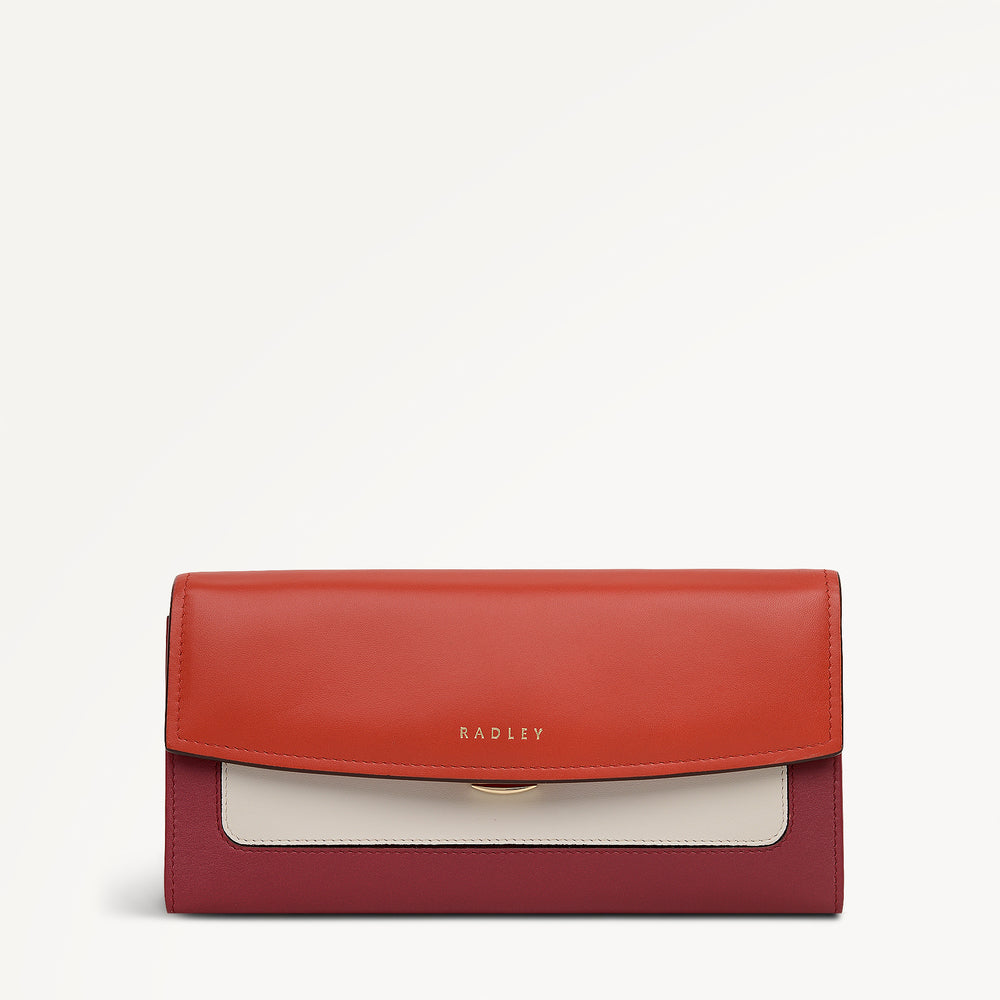 Albert Road - Colourblock Large Flapover Wallet - OSE15110