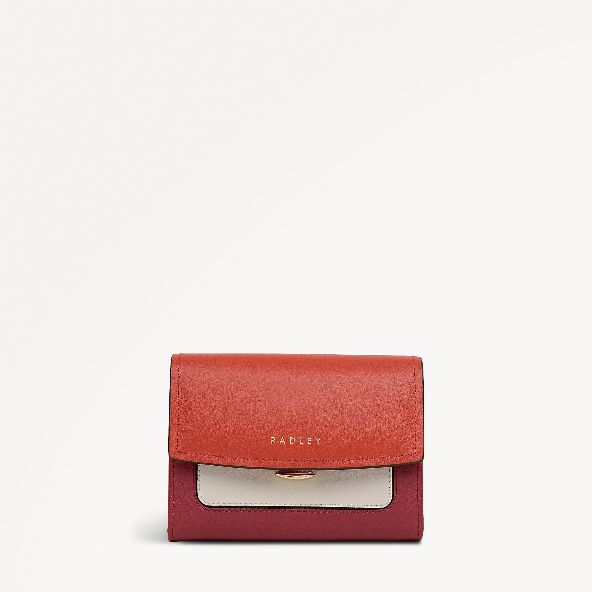 Albert Road - Colourblock Medium Flapover Purse - OSE15114