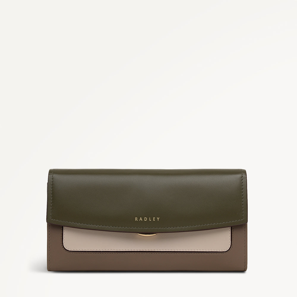 Albert Road - Colourblock Large Flapover Wallet - OSE15110