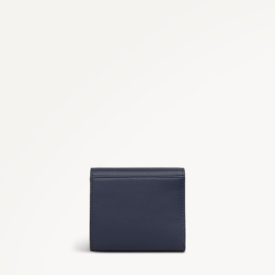 Acorntopia Leather Small Trifold Wallet in Ink - 112847