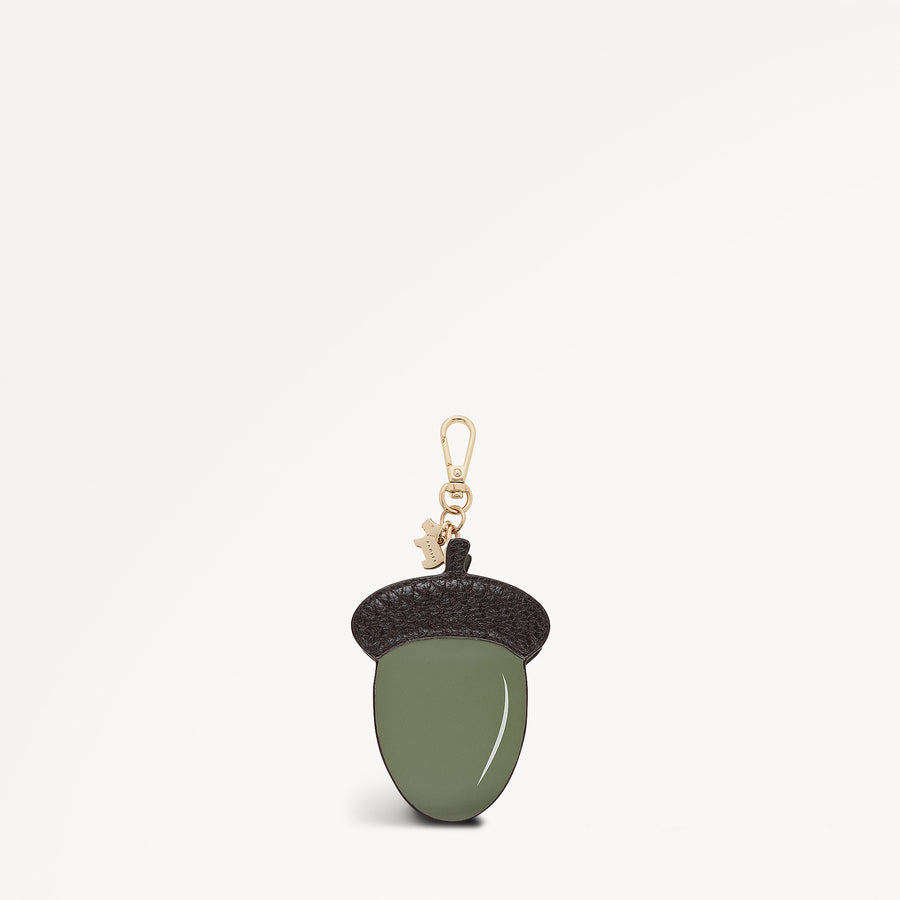 Acorntopia Leather Small Ziptop Coin Purse in Hunter Green - 112848