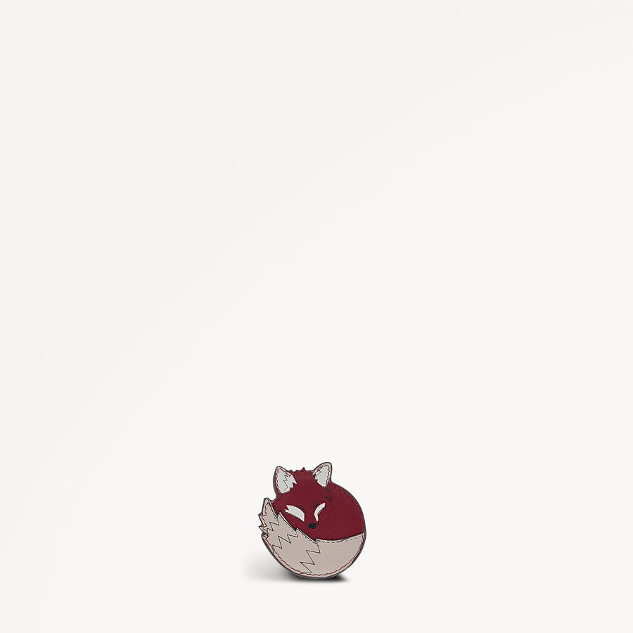 Fleeting Fox Leather Leather Bookmark Boxed in Carmine - 112857