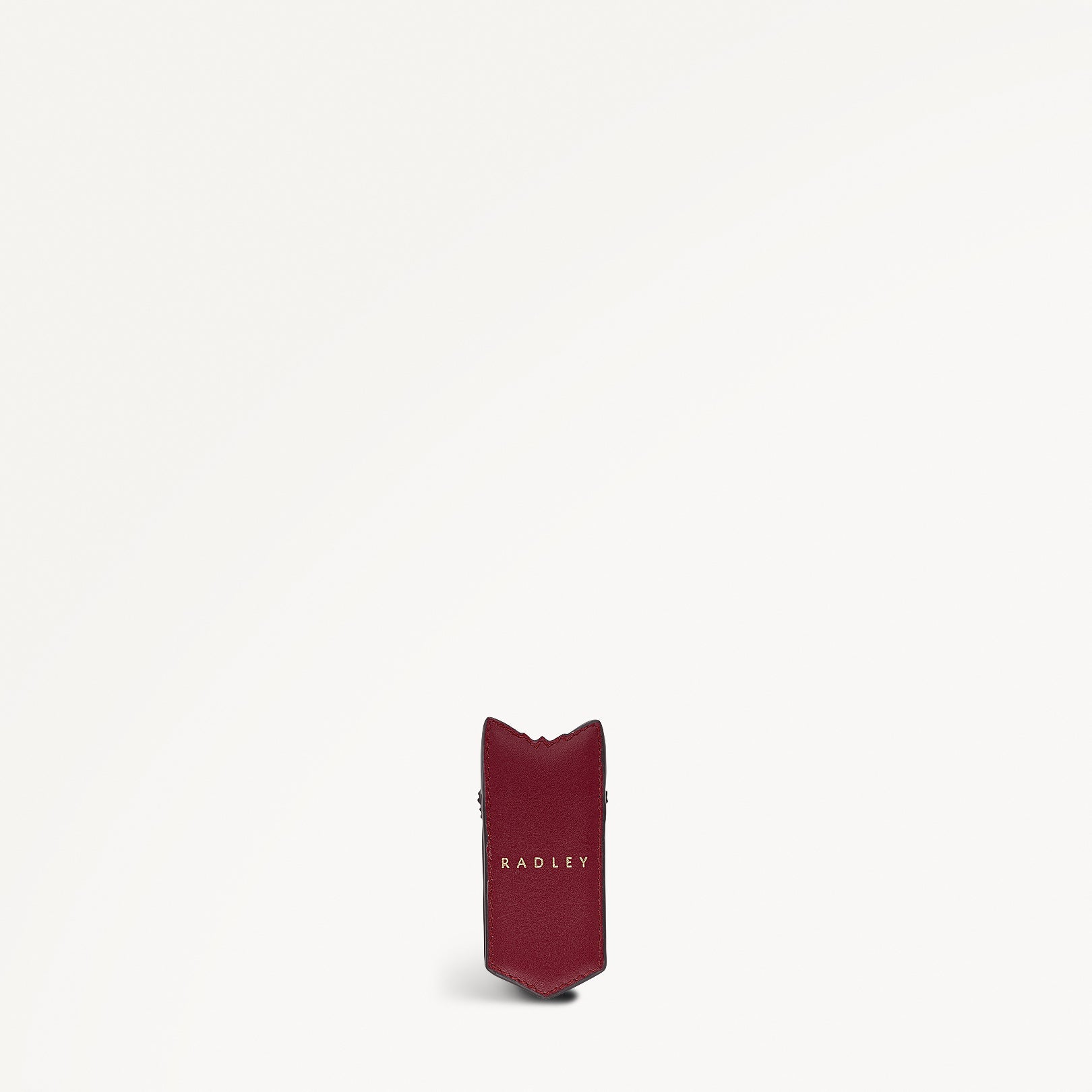 Fleeting Fox Leather Bookmark Boxed Carmine - 112859