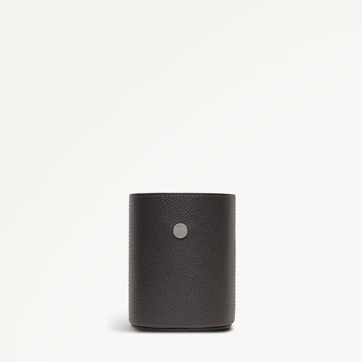 Halcomb Place Leather Pen Holder in Charcoal - 112864