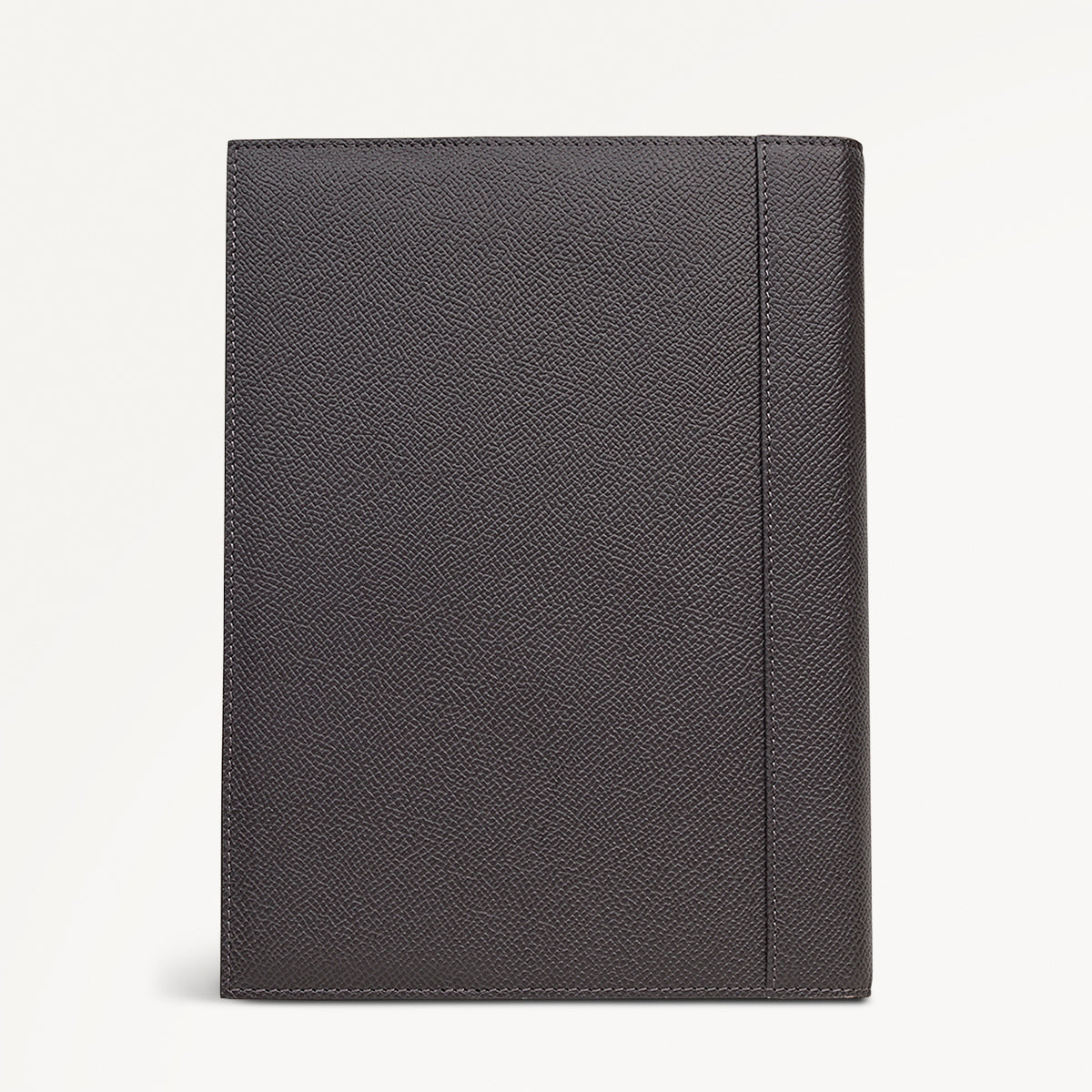 Halcomb Place Leather Notebook Sleeve in Charcoal - 112865