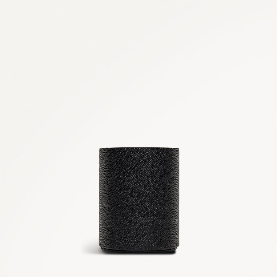 Halcomb Place Leather Pen Holder in Black - 112869