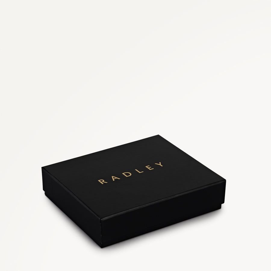 Halcomb Place Leather Medium Boxed Wallet in Black - 112872