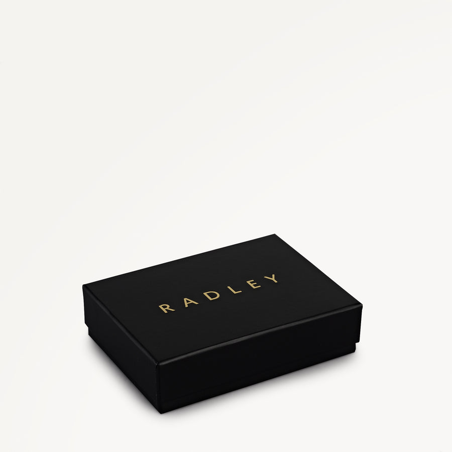 Halcomb Place Leather Medium Boxed Card Holder in Black - 112873