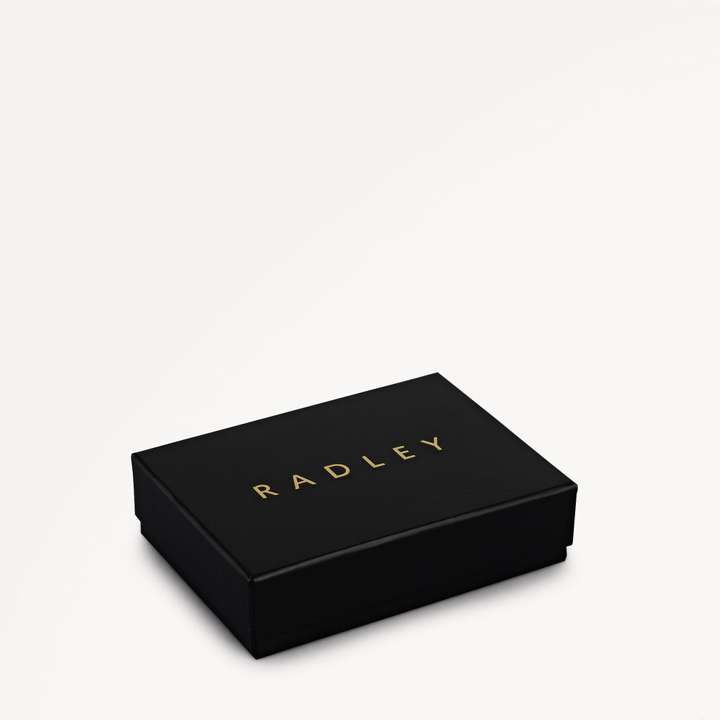 Halcomb Place Leather Medium Boxed Card Holder in Charcoal - 112875