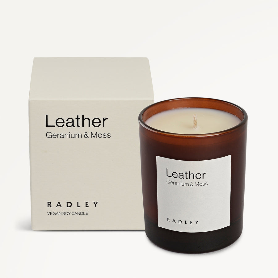 Leather 20Cl Candle Toffee - 112880