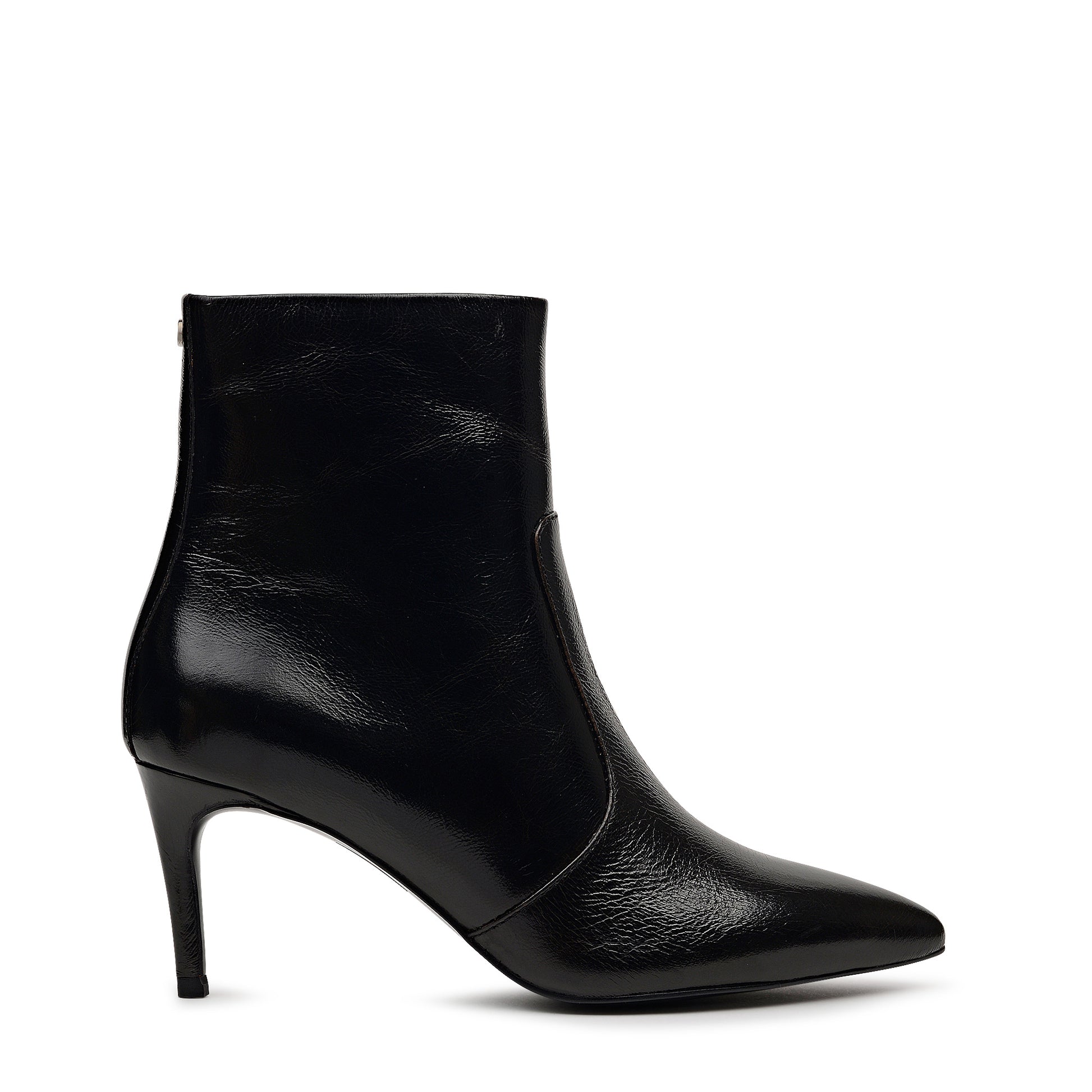 Duchess Close Stiletto Point Bootie Black - 112890