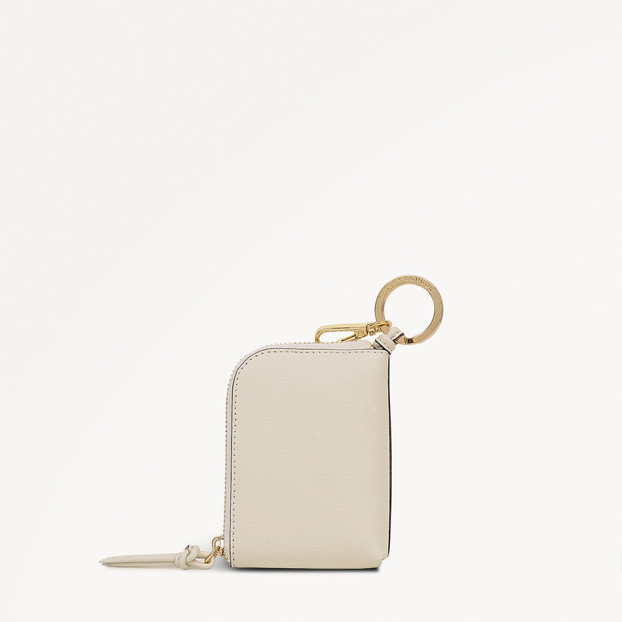 Golden Lane Small Bag Charm in Chalk - 112895