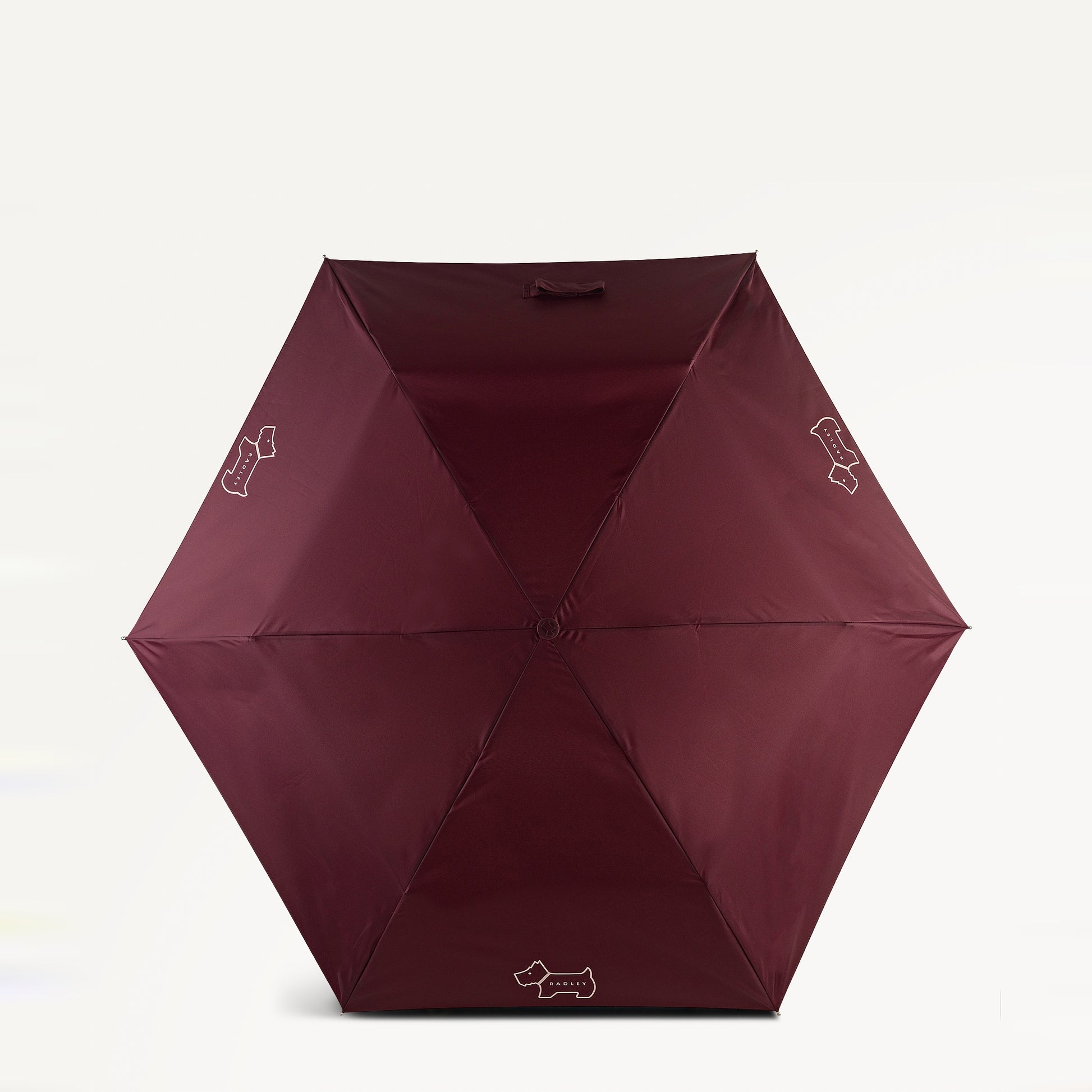 Radley Cookie Cutter Responsible Handbag Umbrella Dark Cherry - 112912