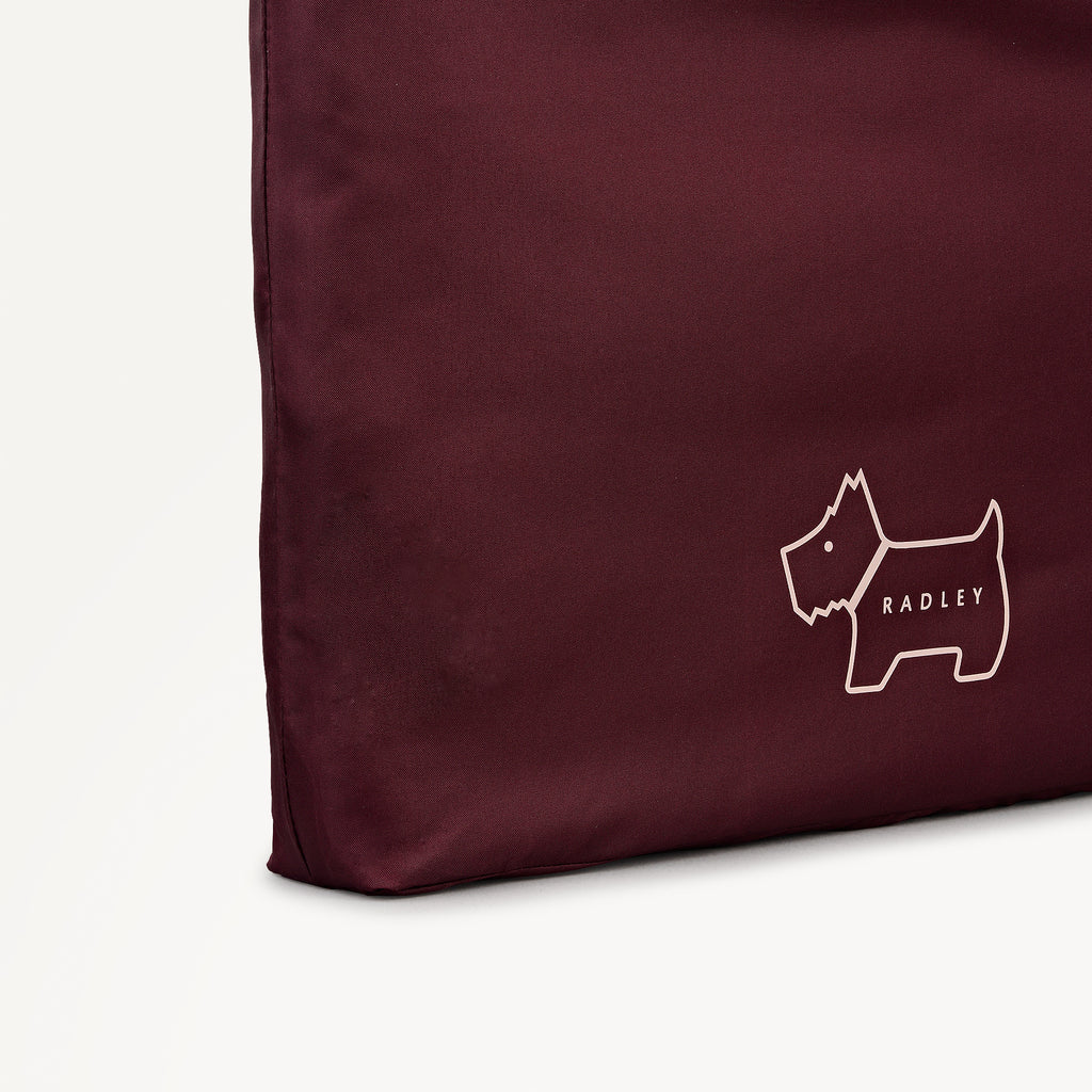 Radley Cookie Cutter Responsible Foldaway Dark Cherry - 112913