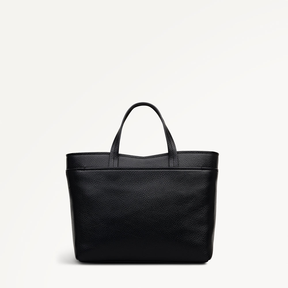 Maldon Mews Medium Ziptop Grab Black - 112920