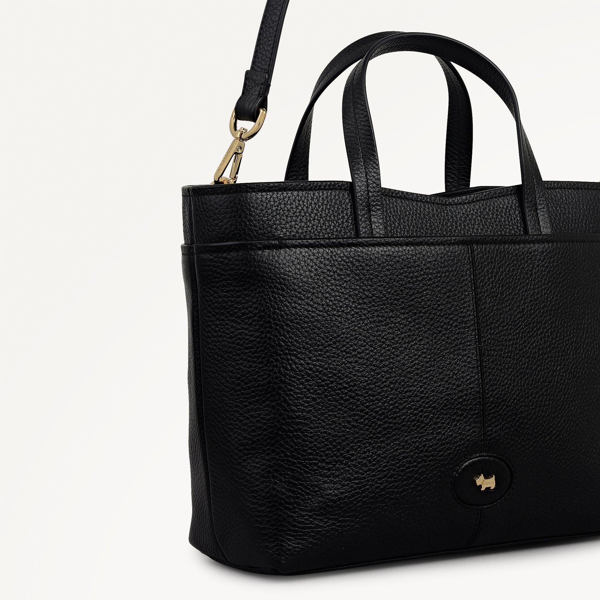 Maldon Mews Medium Ziptop Grab Black - 112920