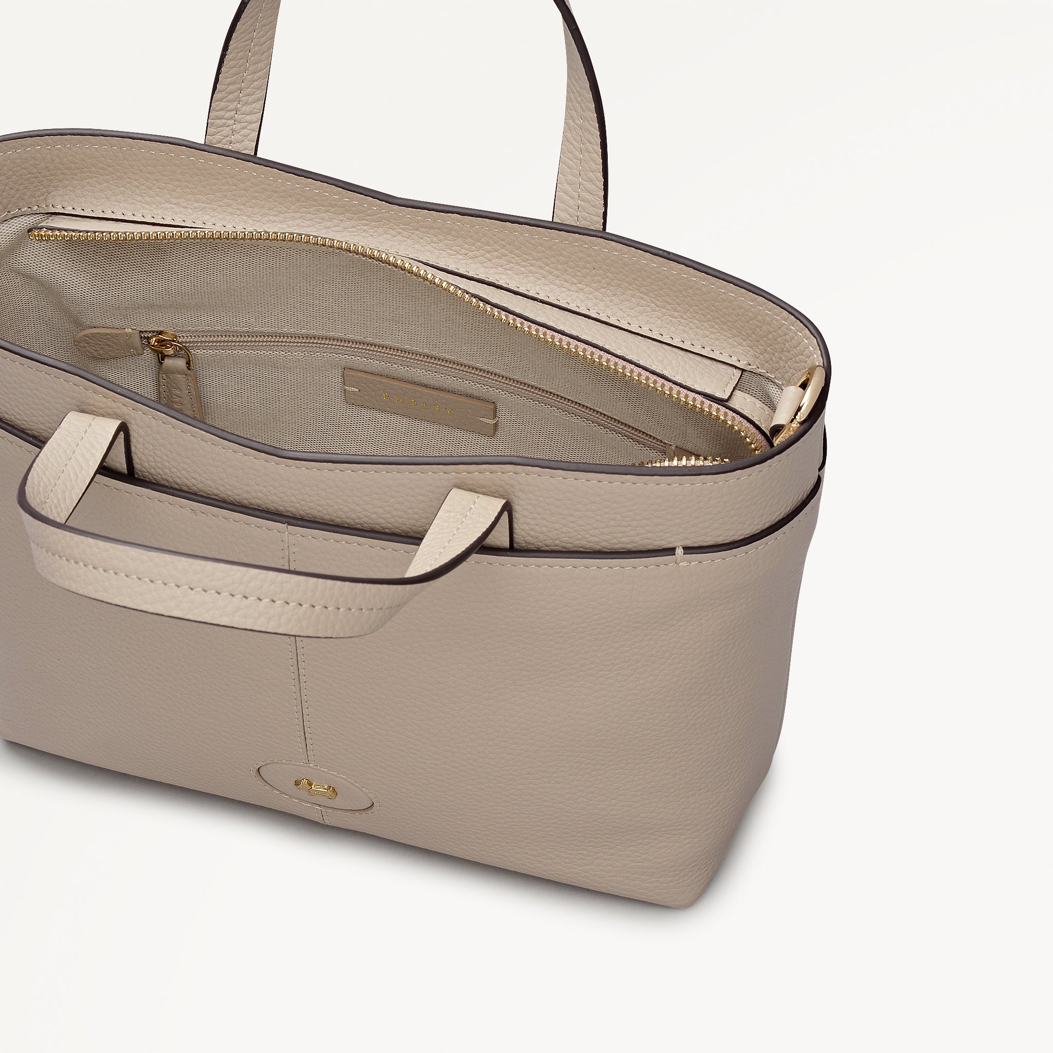 Porcini Medium Ziptop Grab Bag | Maldon Mews SS26 | Radley London