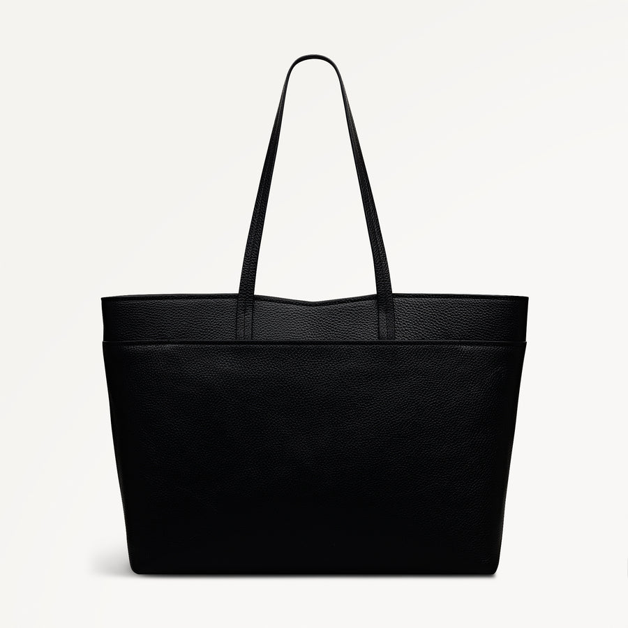 Maldon Mews Large Ziptop Tote Black - 112924