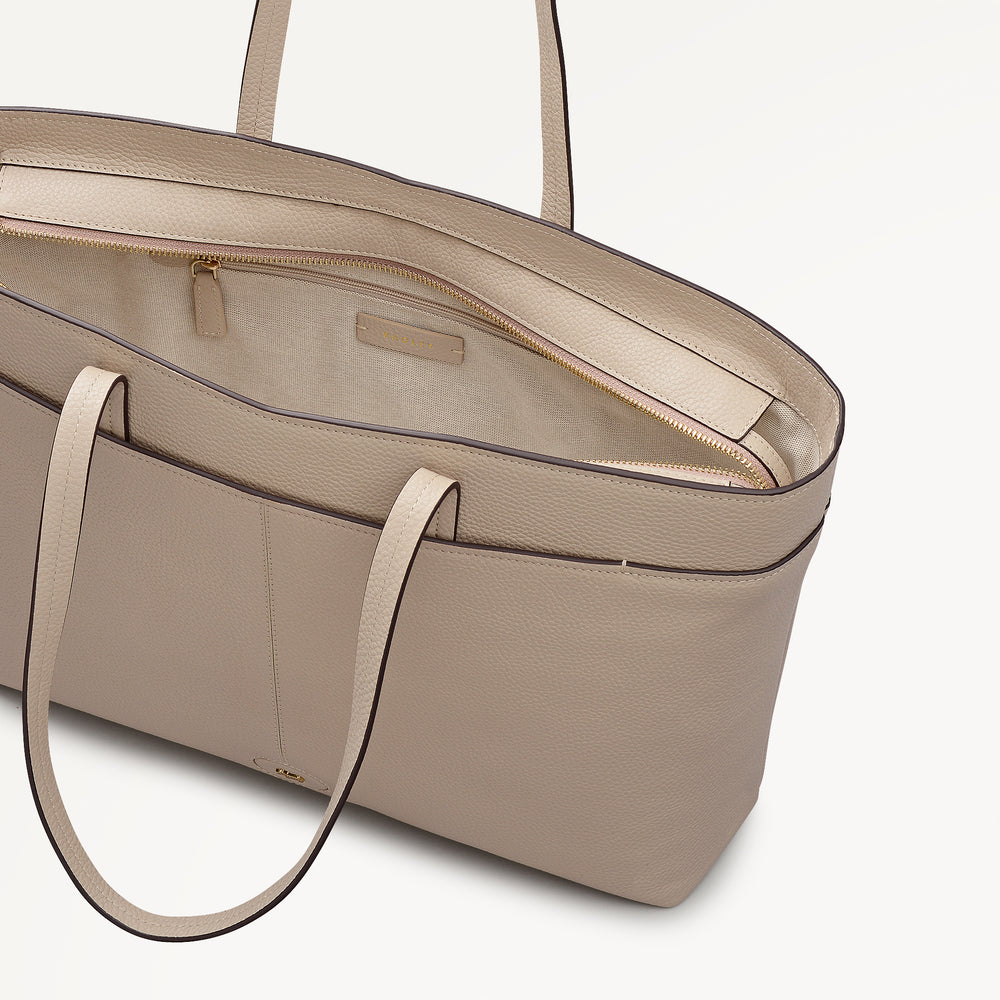 Maldon Mews Large Ziptop Tote Porcini - 112927