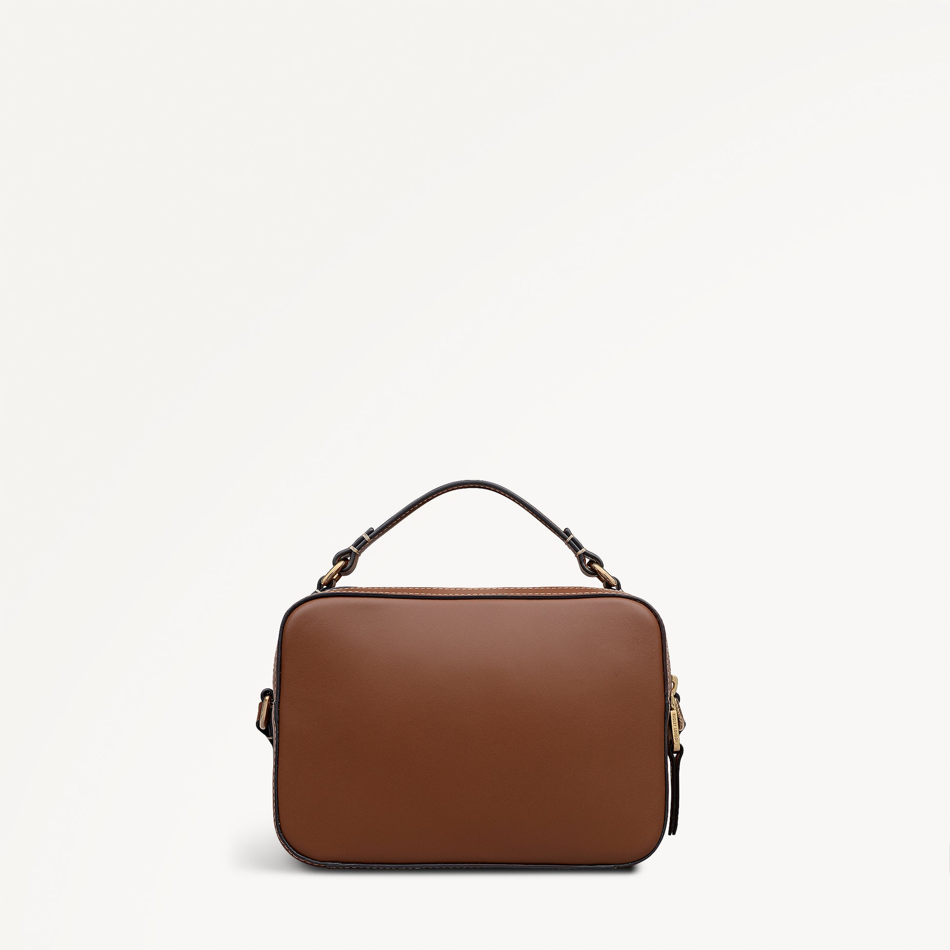 Hadley Lane Medium Ziptop Cross Body Cognac - 112942