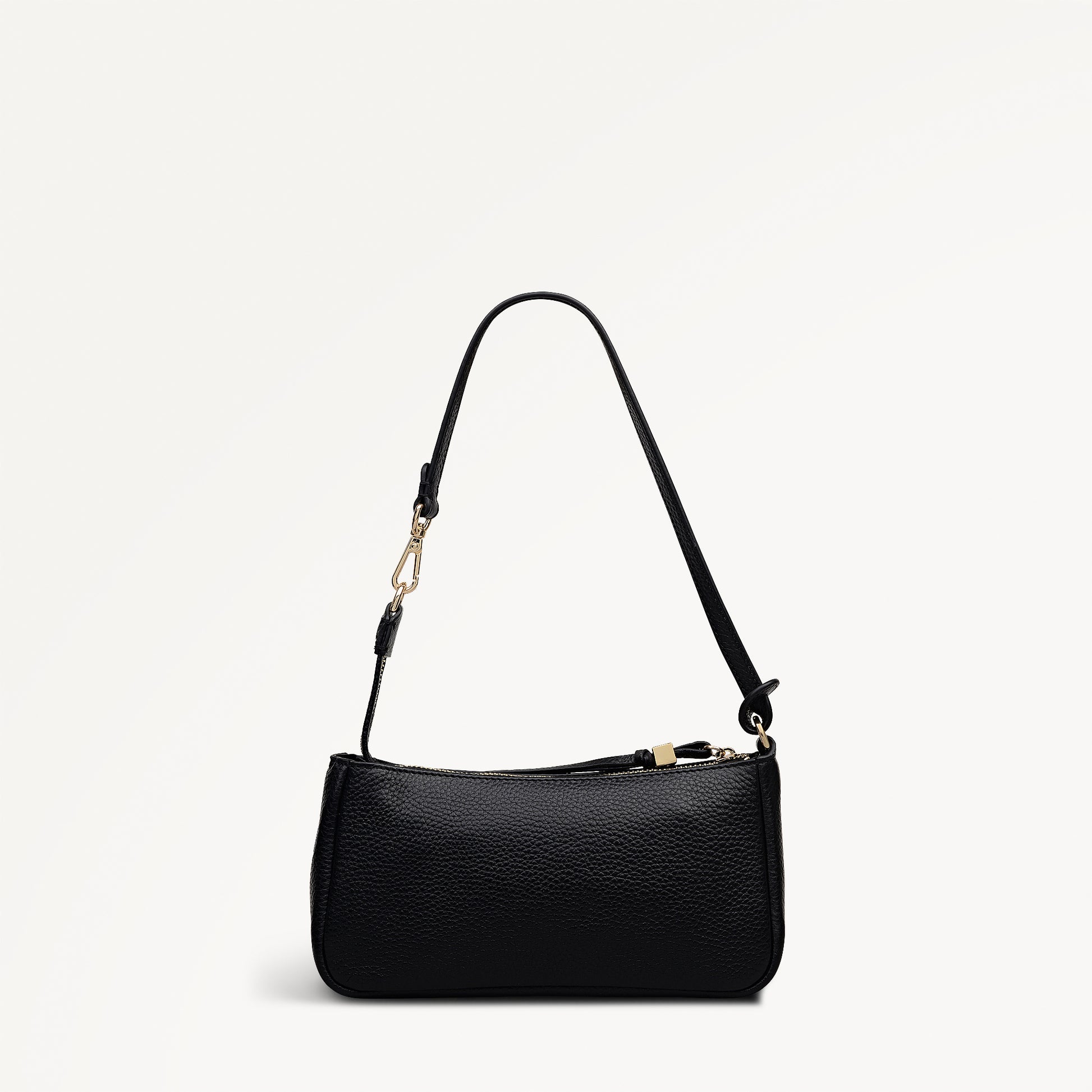 Carlton Close Mini Ziptop Shoulder Black - 112947