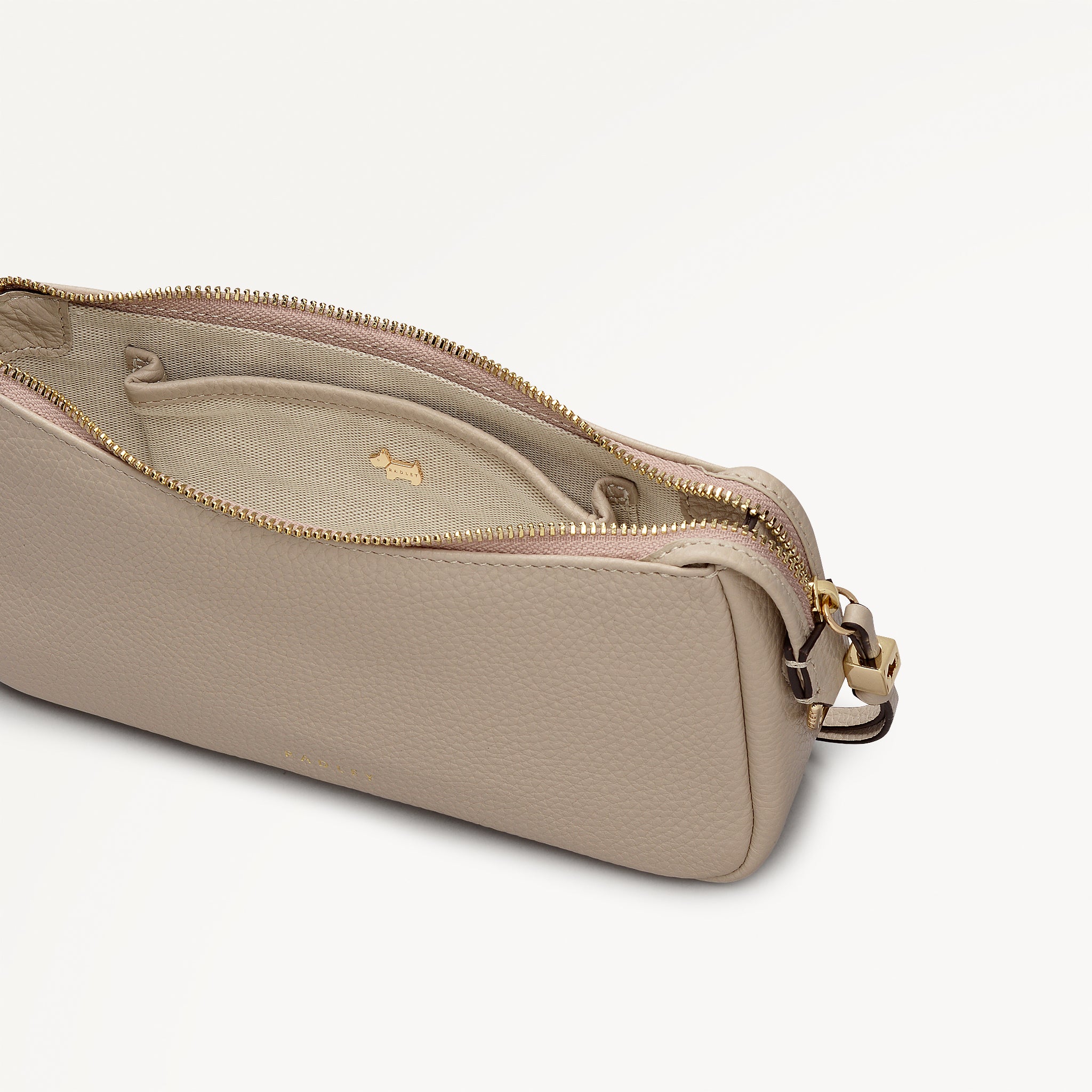 Porcini Mini Ziptop Shoulder Bag | Carlton Close SS26 | Radley London
