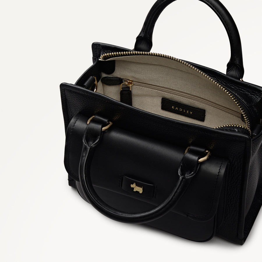 Talbot Way Small Ziptop Grab Black - 112953