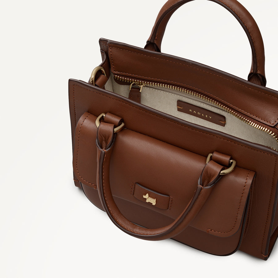 Talbot Way Small Ziptop Grab Cherrywood - 112956