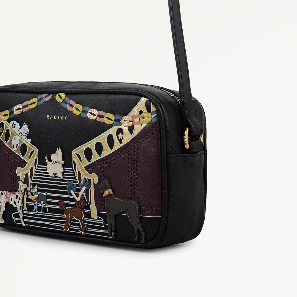 Party Pals Small Ziptop Cross Body Black - 112957