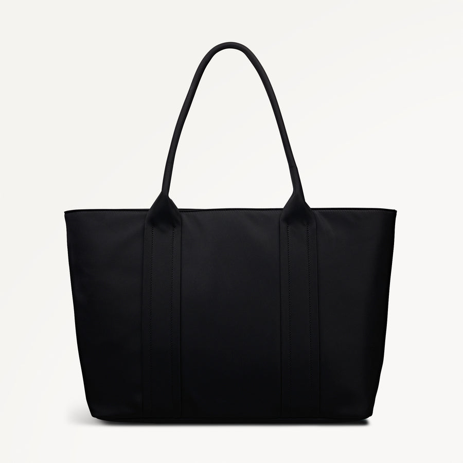 Grove Close - Responsible Large Ziptop Tote Black - 112965