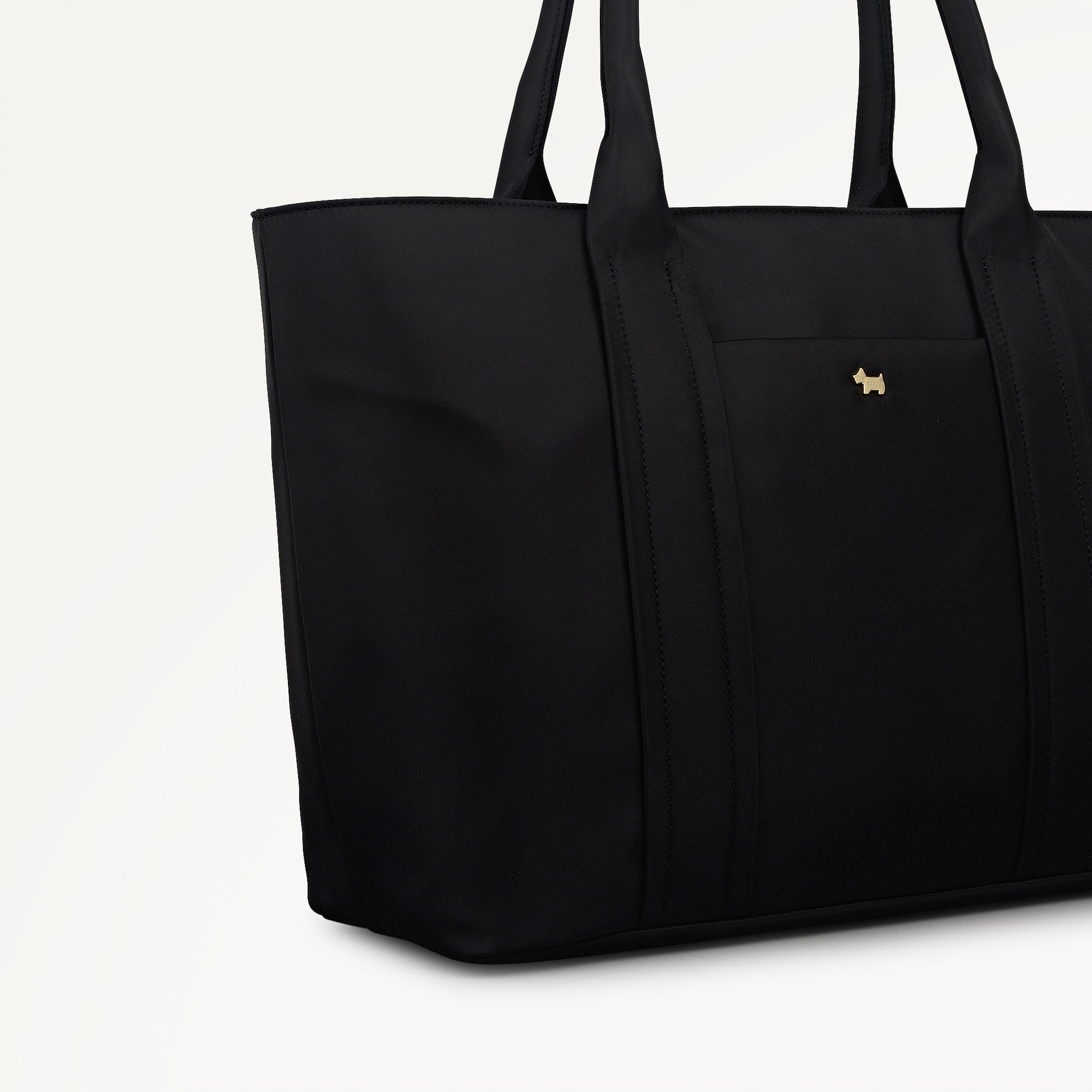 Grove Close - Responsible Large Ziptop Tote Black - 112965
