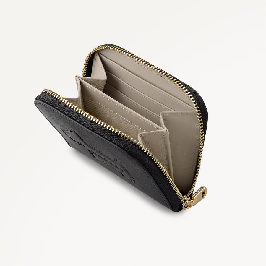 Hadley Lane Small Zip Around Purse Black - 112970