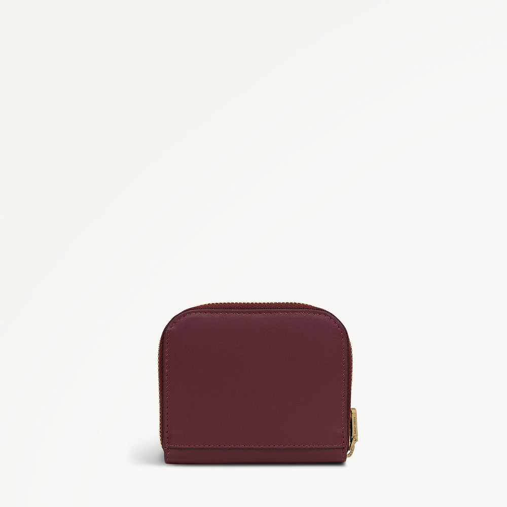 Hadley Lane Small Zip Around Purse Dark Cherry - 112972