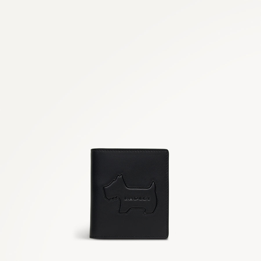 Hadley Lane Small Bifold Card Holder Black - 112975