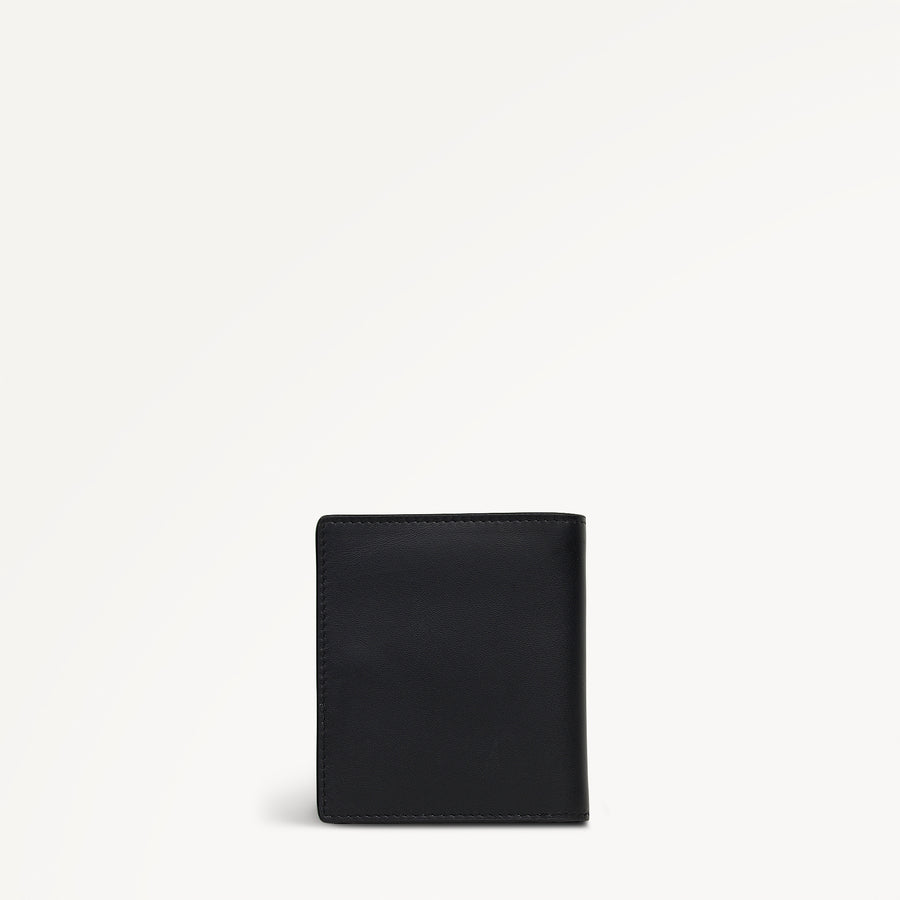 Hadley Lane Small Bifold Card Holder Black - 112975