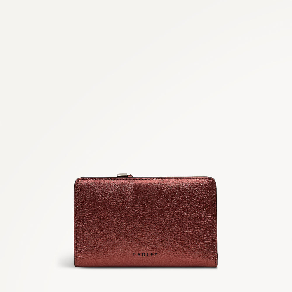 Carlton Close - Metallic Medium Bifold Purse - OSF14101