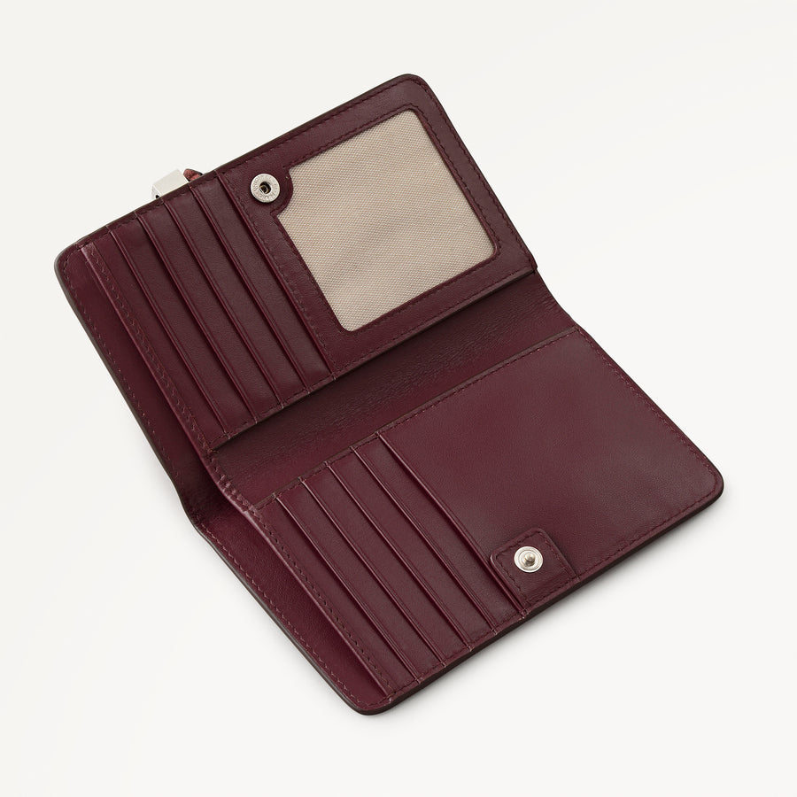 Carlton Close - Metallic Medium Bifold Purse Bronze - 112978