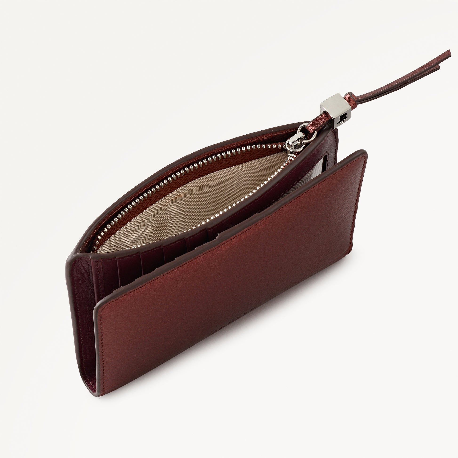 Carlton Close - Metallic Medium Bifold Purse Bronze - 112978