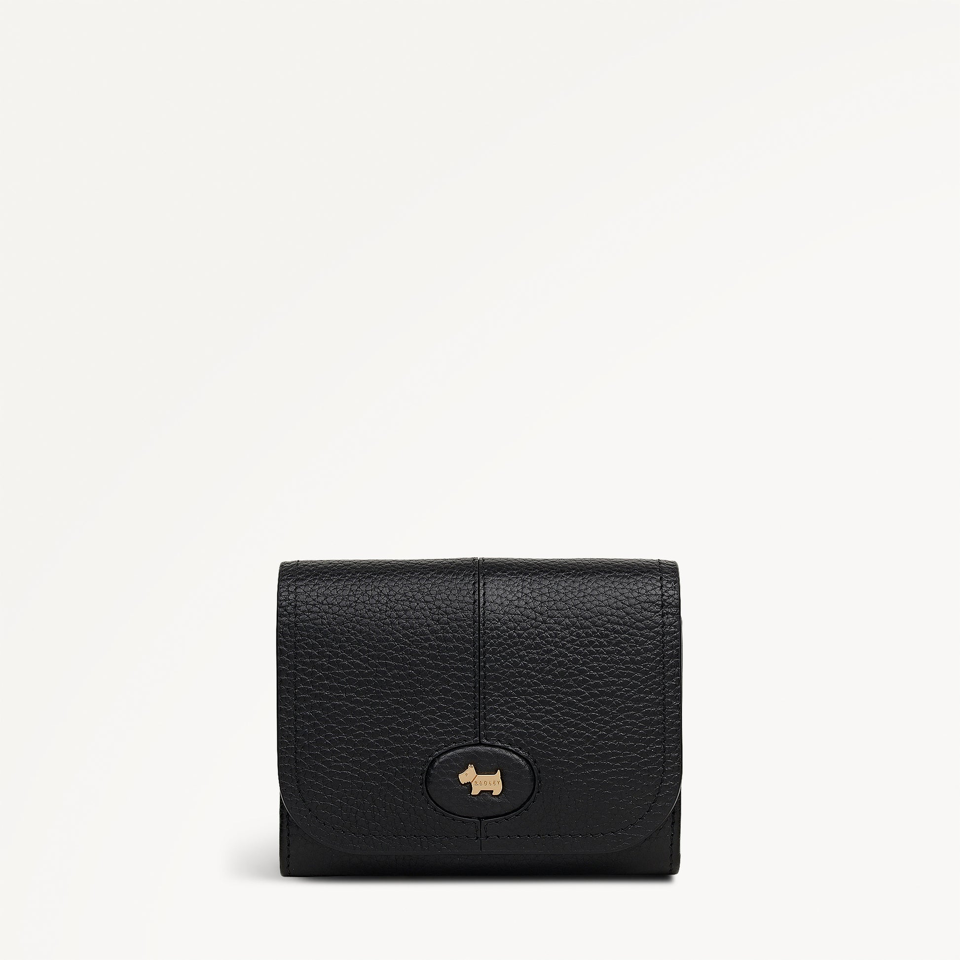 Maldon Mews Medium Flapover Purse Black - 112982
