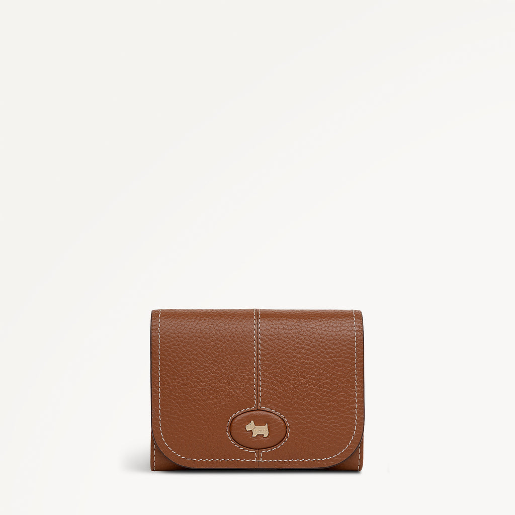 Maldon Mews Medium Flapover Purse Cognac - 112983