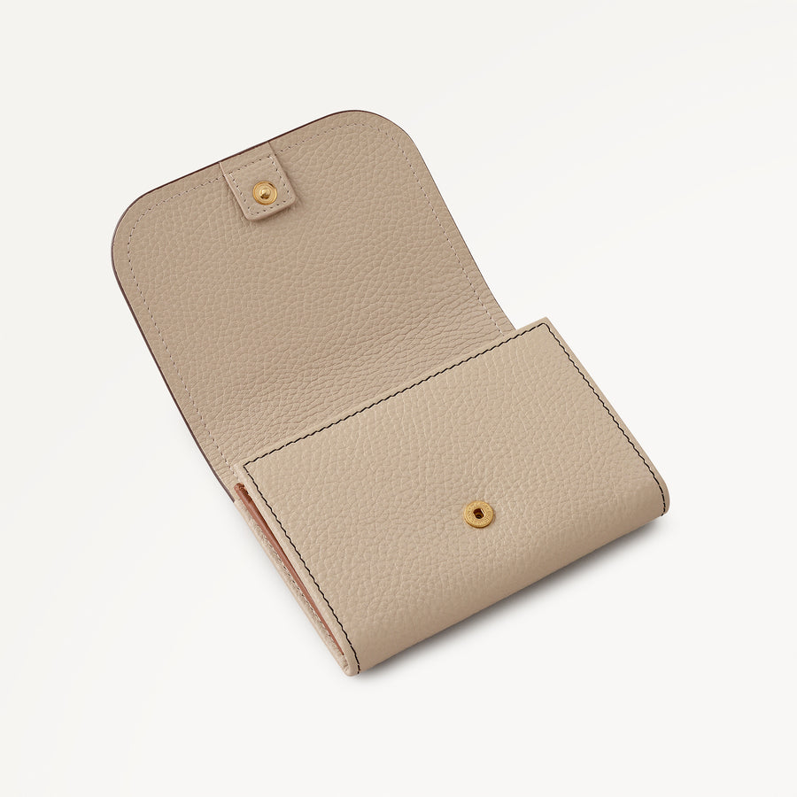 Maldon Mews Medium Flapover Purse Porcini - 112984