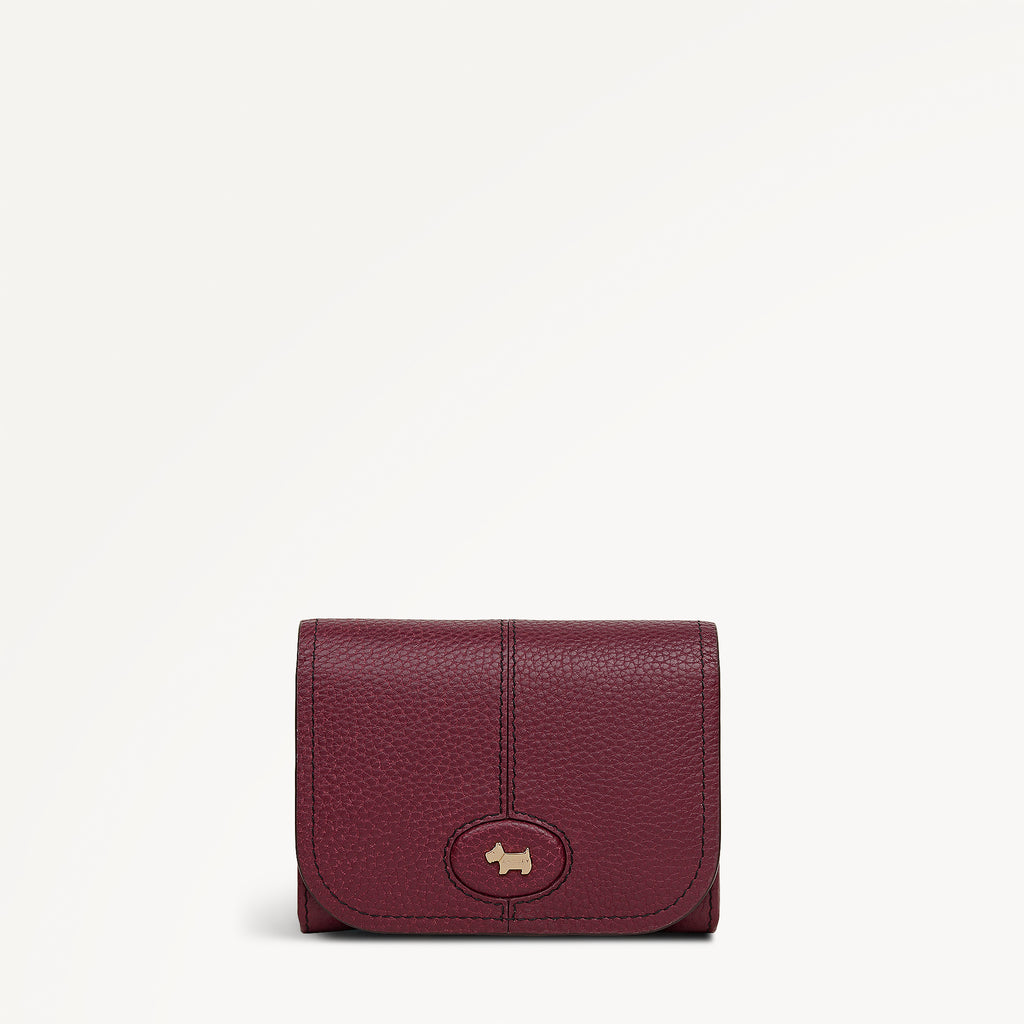 Maldon Mews Medium Flapover Purse Dark Cherry - 112985