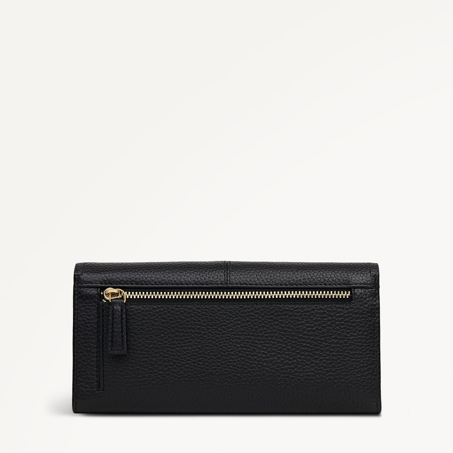 Maldon Mews Large Flapover Wallet Black - 112986