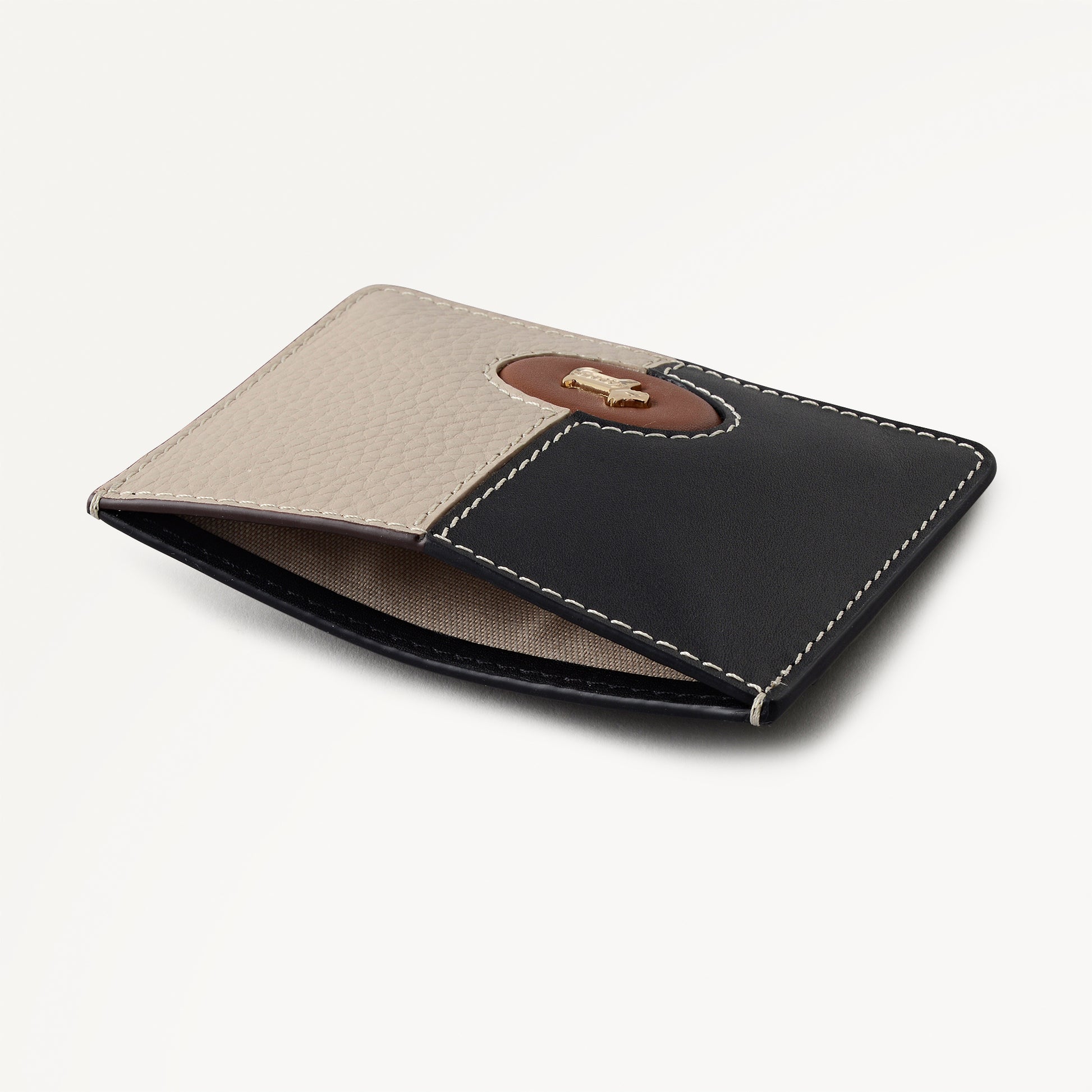 Maldon Mews - Colourblock Small Card Holder Black - 112989