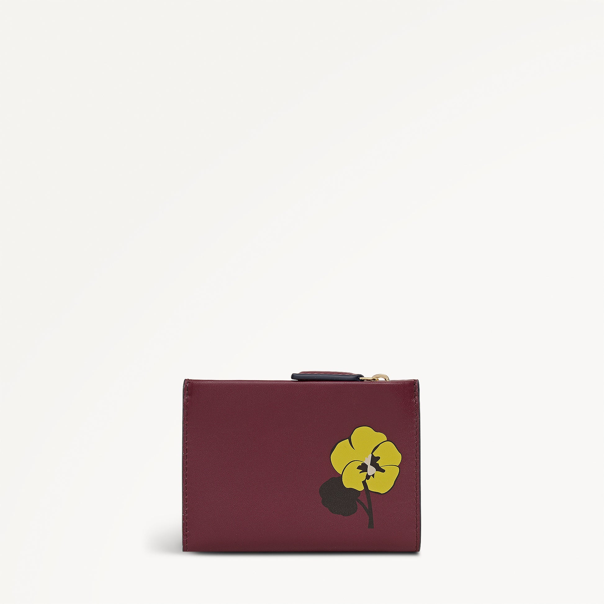 Midnight Wanderer Small Bifold Purse Dark Cherry - 112993