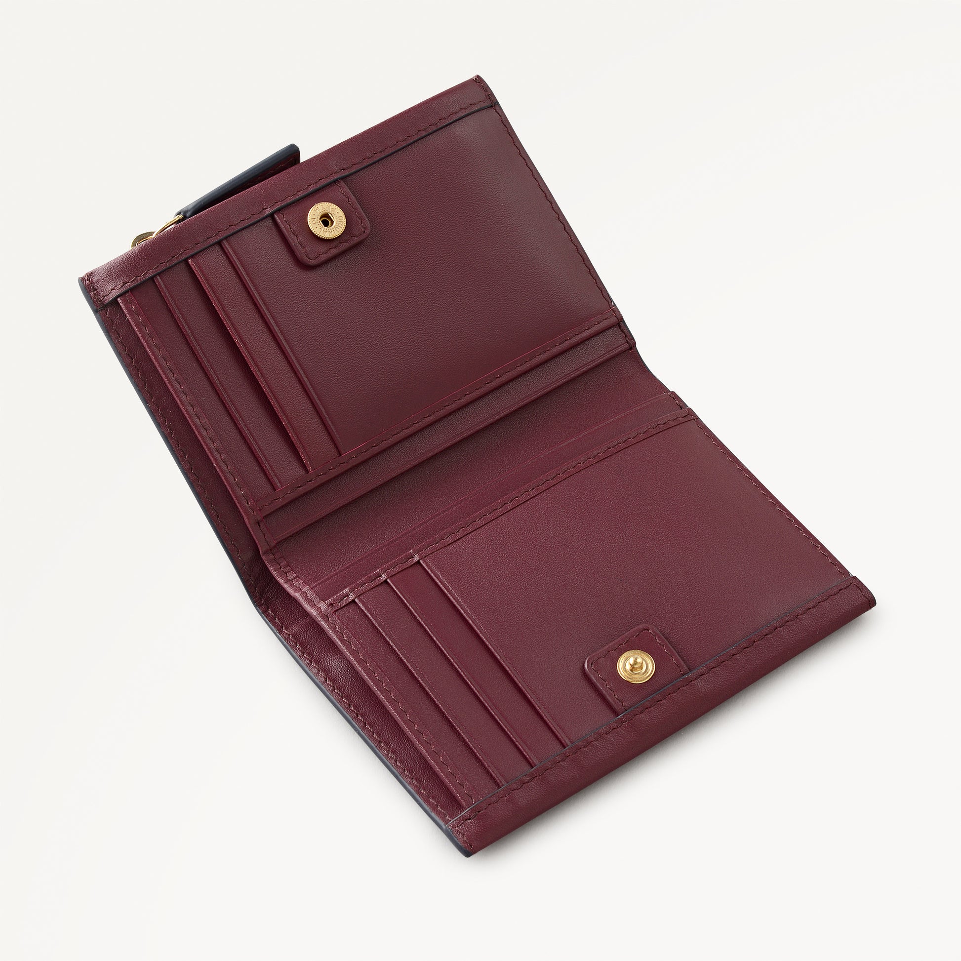 Midnight Wanderer Small Bifold Purse Dark Cherry - 112993