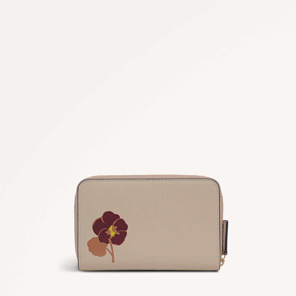 Midnight Wanderer Medium Zip Around Purse Porcini - 112997